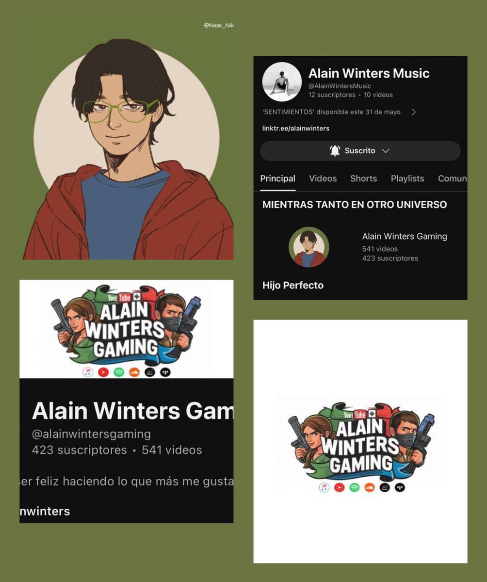 AlainWinters's tweet photo. No me dio tiempo el 19 de abril pero

Exactamente este pasado 19 de abril cumplo 4 años desde que subí mi primer video a YouTube. 

Desde ese día se empezaron a cumplir mis sueños. Desde ese día descubri que “Los Sueños se Hacen Realidad”, justo como se llama mi primer EP. 

1/3 https://t.co/gnlYaQKibQ