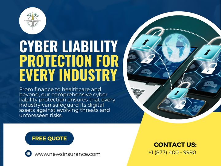 Regardless of the industry, businesses face cyber risks that can have serious consequences. Get the best insurance quote online for free. Contact us at 877-400-9990 or visit our website at newsinsurance.com.

#Insurance #InsurancePolicies #CyberInsurance