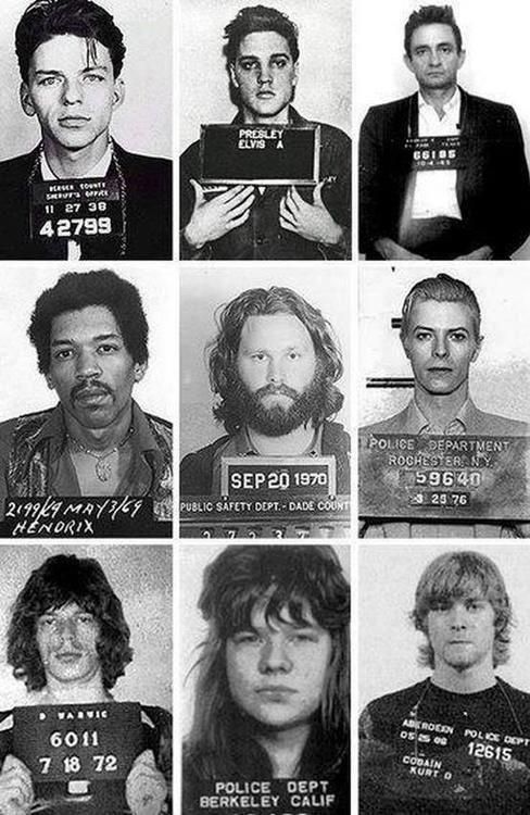 crockpics's tweet photo. Frank Sinatra, Elvis, Johnny Cash, Jimi Hendrix, Jim Morrison, David Bowie, Mick Jagger, Janis Joplin &amp; Kurt Cobain. https://t.co/NKaTn0AtjI