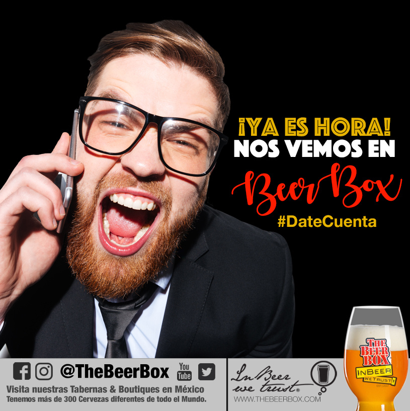 TheBeerBoxMx's tweet photo. ¡¡¡Ya es hora!!!
#TheBeerBox #BeerBox #DateCuenta #BeerOclock https://t.co/Pz4XR534vo