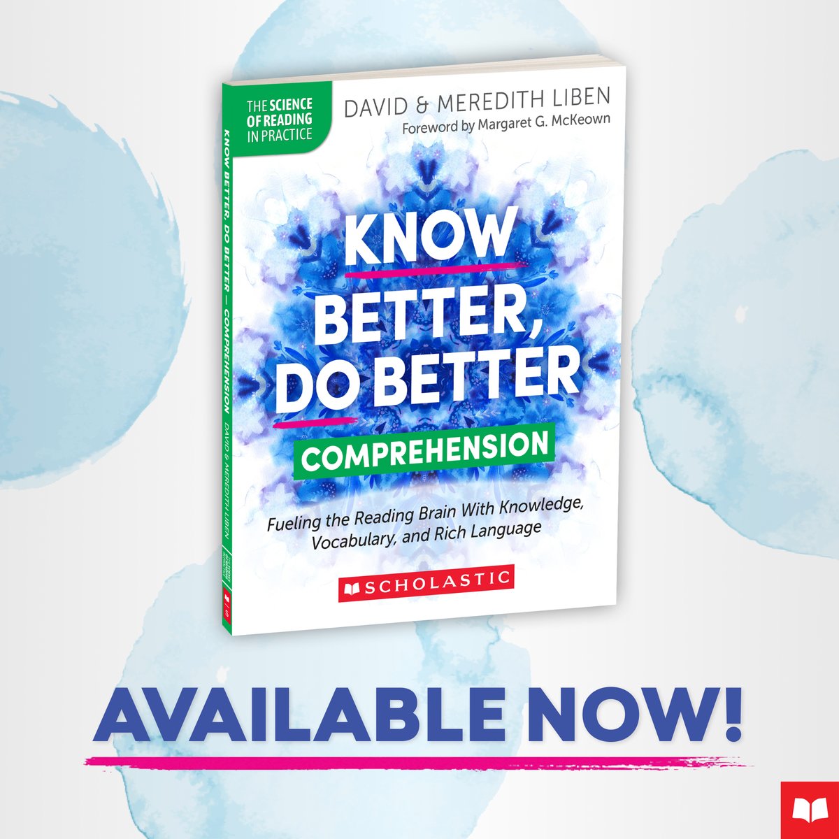 Know Better, Do Better by David and Meredith Liben is now available! bit.ly/3w64q1y This book takes a deep dive into the #ScienceOfReading behind #comprehension with ideas educators can put into action now. Order today 🛒