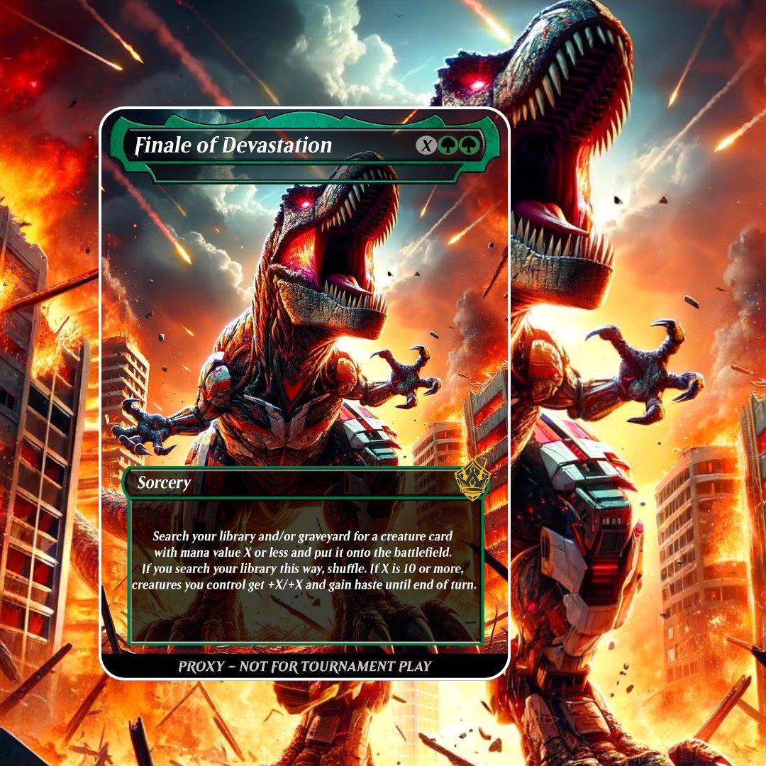 rulluma's tweet photo. Check out our Finale of Devastation (GrimLock) MTG Proxy, now in a new artwork!👉 Available now [Link in our Bio]
#MTG #MagicTheGathering #MTGCommunity #MTGCollector #ProxyCards #FantasyArt https://t.co/Zl3ku5DX32