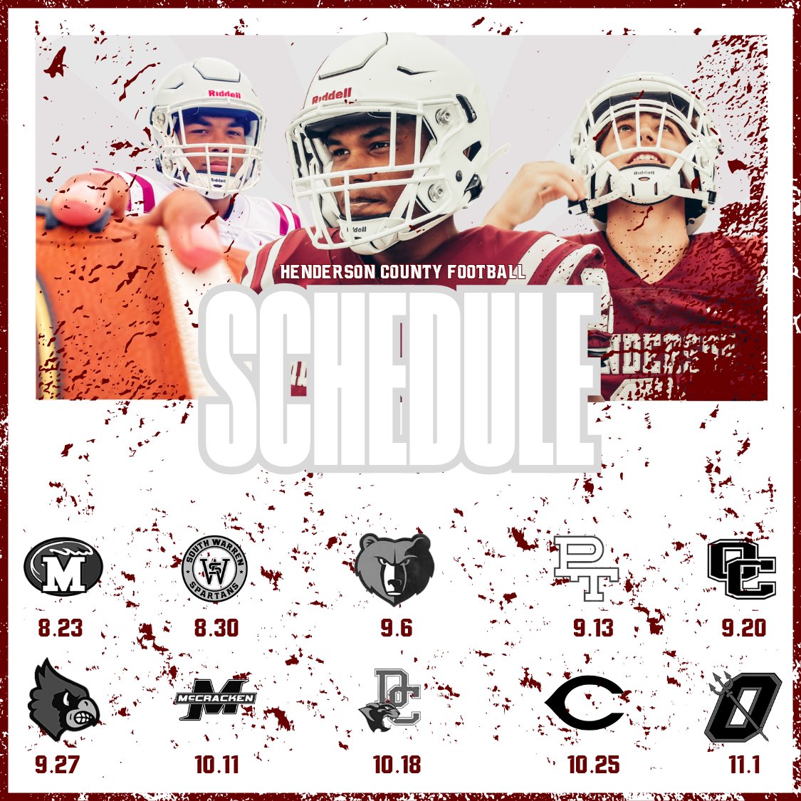 Henderson County Football tweet media