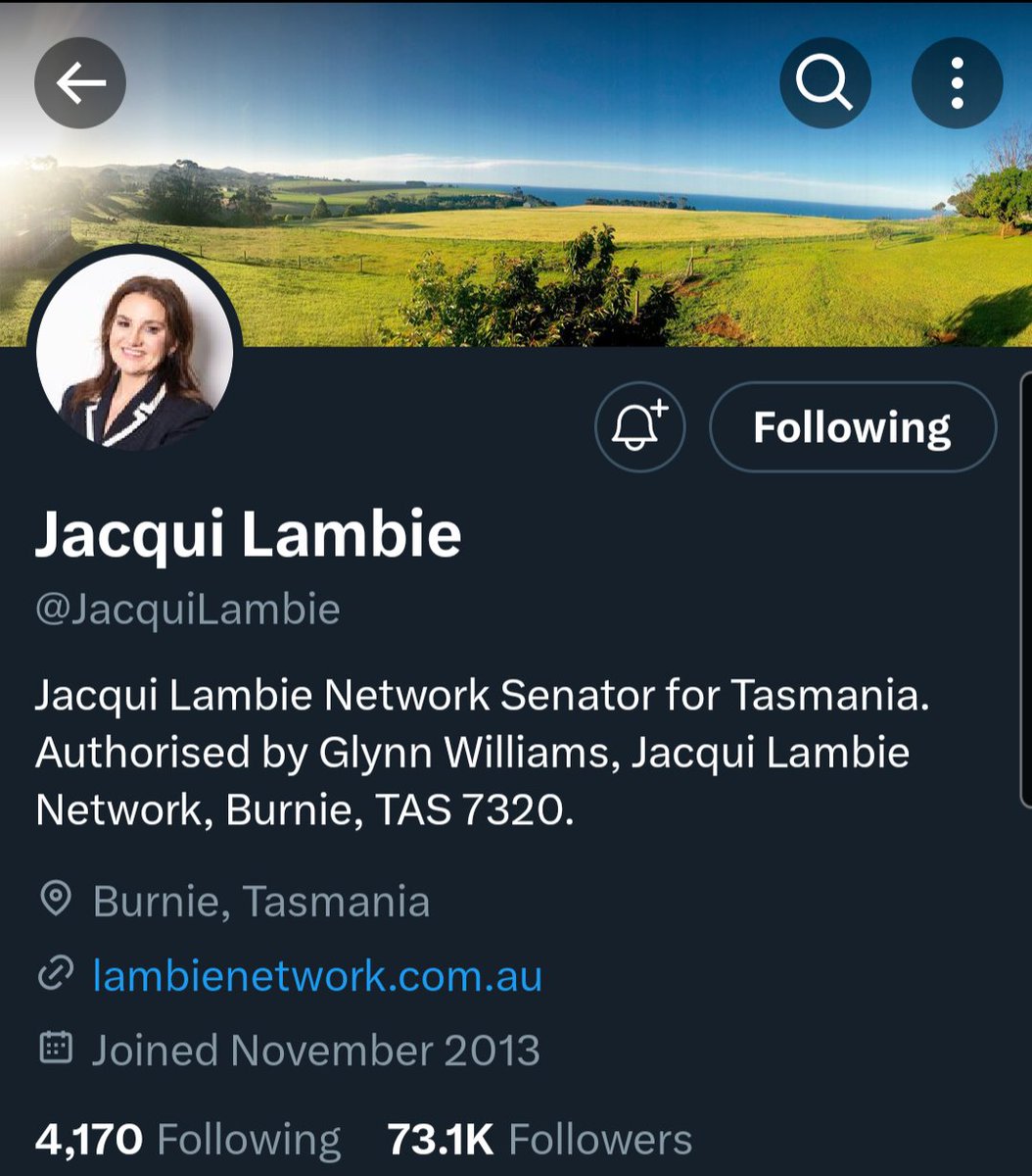 Old flip flop jaqui lambie has always been unhinged. 
But the people of Tassie keep voting her back in. 🙄