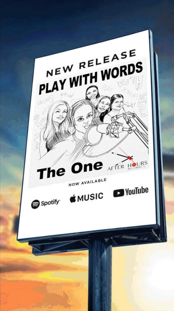 COMING SOON ON ALL PLATFORMS... The new song from The One 'Play With Words' ... dropping on all platforms 04/26!!! Presave here: tinyurl.com/27fjwgon #NewSong #GirlsRap #RapMusic #NewRap2024
