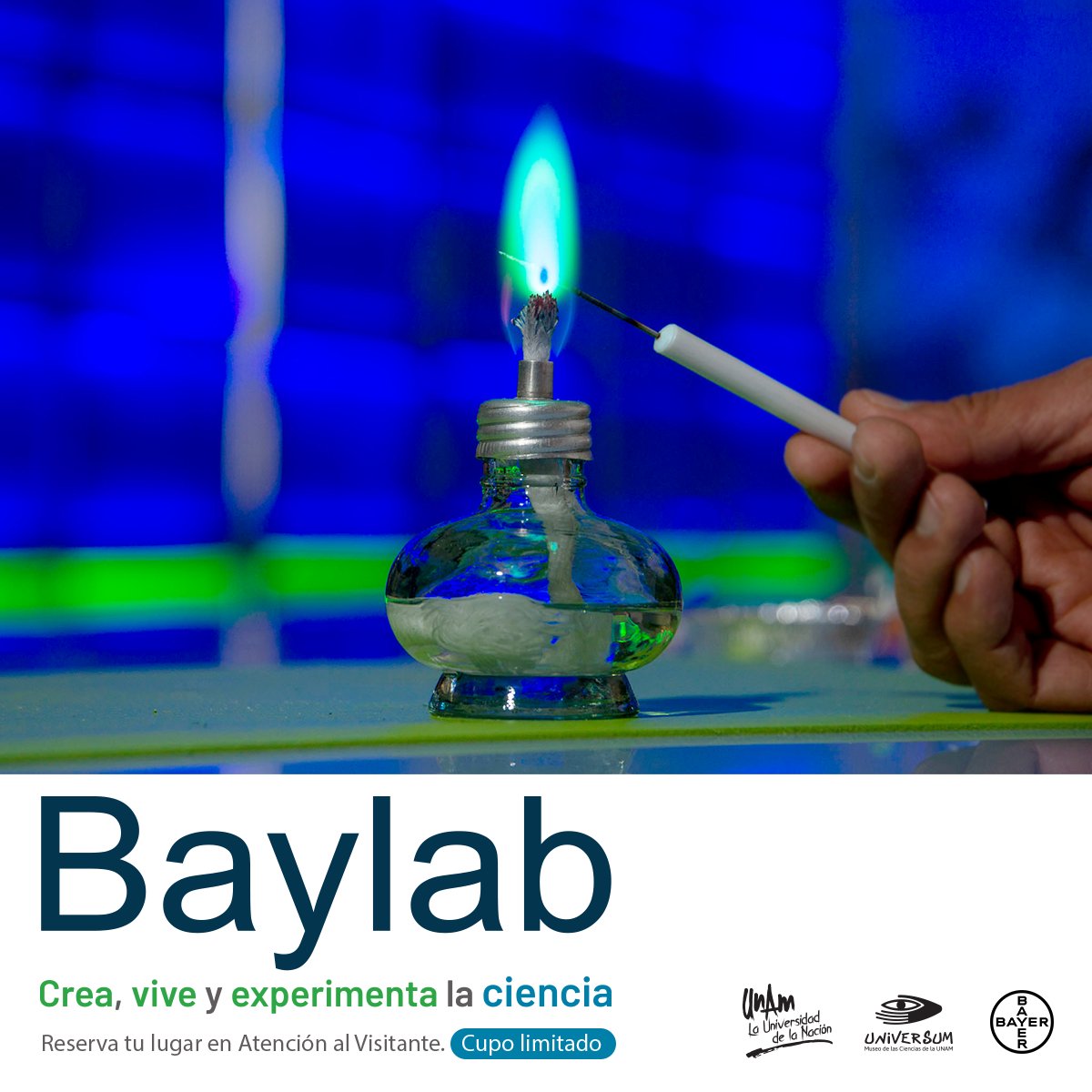 ¡Este es uno de nuestros espacios favoritos en el #museo! 🧑‍🔬👩‍🔬 #Universum y #Baylab, están listos para asombrarte con divertidos experimentos. 🧪🥼 ¡Visítanos y deja que la ciencia te inspire!💫