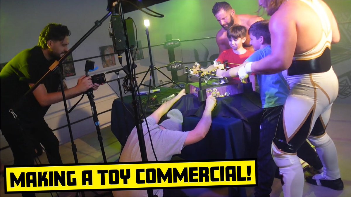 Watch how a toy commercial gets made on the @MajorWFPod YouTube channel! youtu.be/z9uSa1zdhrs?si…