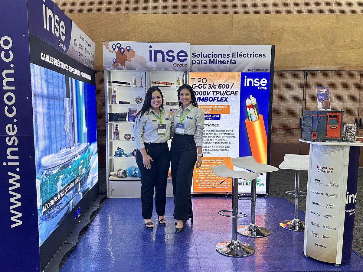 Inse_Group's tweet photo. #MinExpo2024 || Gratitud a todos los que nos visitaron en nuestro stand y mostraron interés en nuestras soluciones eléctricas. Fue un placer conocernos y conversar sobre cómo nuestros productos contribuyen al éxito de sus operaciones mineras.

¡Nos vemos mañana!🤝🏻 https://t.co/oZokEi4eT7