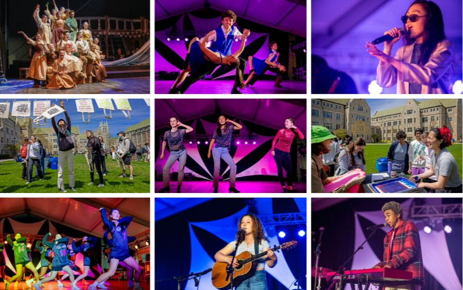 The 26th annual Boston College Arts Festival - running April 25-27 - presents impactful performances paired with whimsical activities and dramatic moments—all involving 600 faculty, students, staff, and alumni artists. bc.edu/bc-web/sites/s…