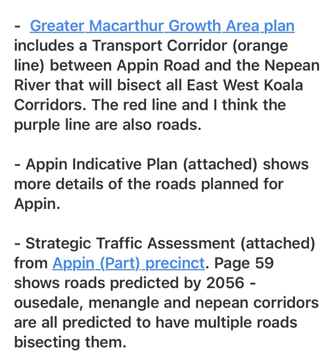 How did @tanya_plibersek sign off on Cumberland Plain CONservation Plan? Its an extinction plan Will cement 10,000 ha of Sydney food belt, bulldoze 1,000ha of critically endangered Cumberland plain numerous roads cut through scant koala corridors #Auspol2024 @DavidPocock