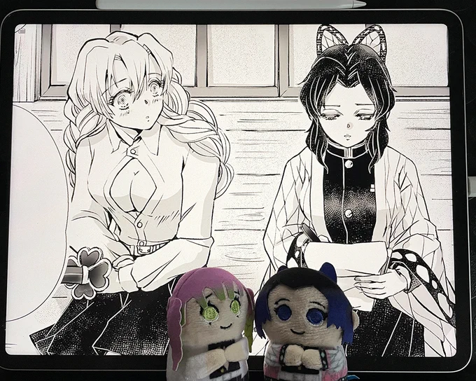 朝活〜〜〜☺️

「なかなか私たちの漫画、できないわねぇ〜?」
本当にねぇ、、、😇 