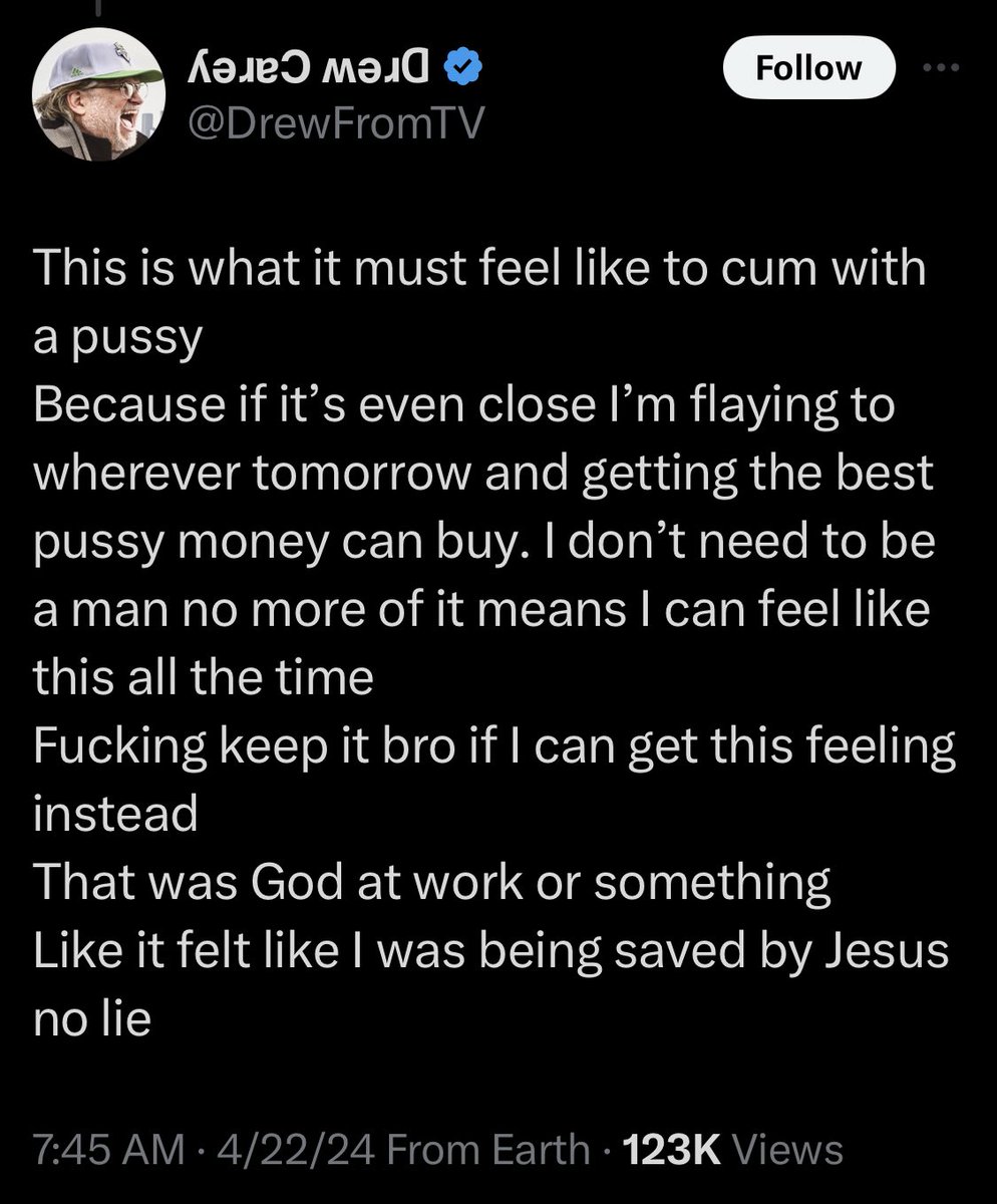 ZeroSuitCamus's tweet photo. Oh sick, I forgot I put $2 on “Drew Carey forcefemmed by concert visuals” on a gambling website and apparently now I’m up $600,000,000 https://t.co/ckjxPxduMN