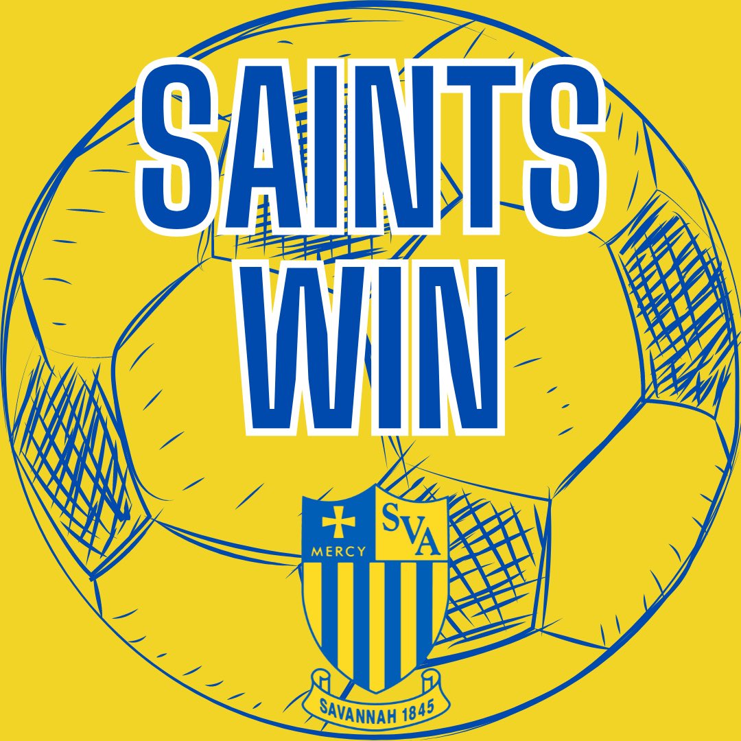 Congrats to the SVA Saints Soccer team on advancing to the quarterfinals!! 

The ladies beat Richmond Academy 2-0! 

Great job, ladies!!! Keeping it going!!

#svaathletics #stvincentsacademy #GoSaints #savannahga #svahey #womenwholead #blueandgold #SVA #soccer