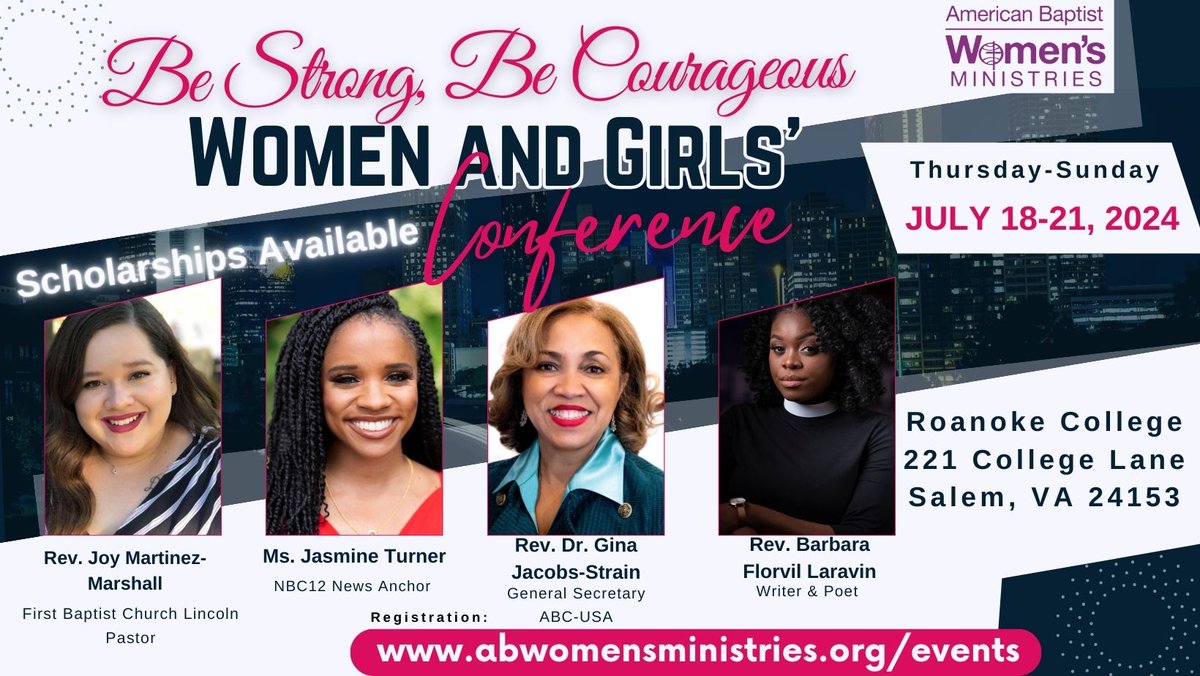abgirls's tweet image. Register today to reserve your spot. Scholarships are available and applications are due by May 1, 2024.
#ABWM #ABYAW #ABGIRLS #be #strong #courageous #women #girls #conference #workshop #fuerte #valiente #scholarship #beca #virginia #va #july #Summer #taller #hiking