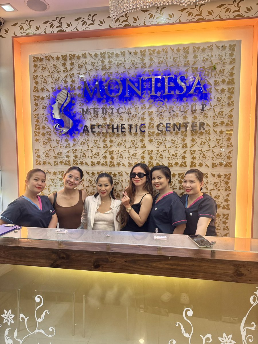 Montesa Medical Group day 💆🏻‍♀️ Nice seeing you po Dra. Anna 💗