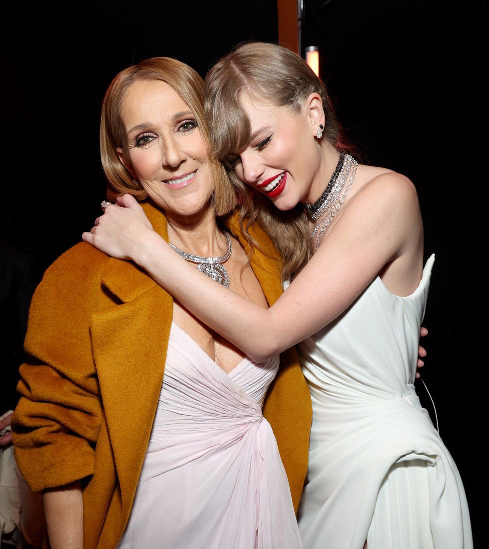 💬 | Celine Dion on presenting Album of the Year to Taylor Swift at the #GRAMMYs “It was an honor because she's having the time of her life and I'm the one who's presenting it to her.”