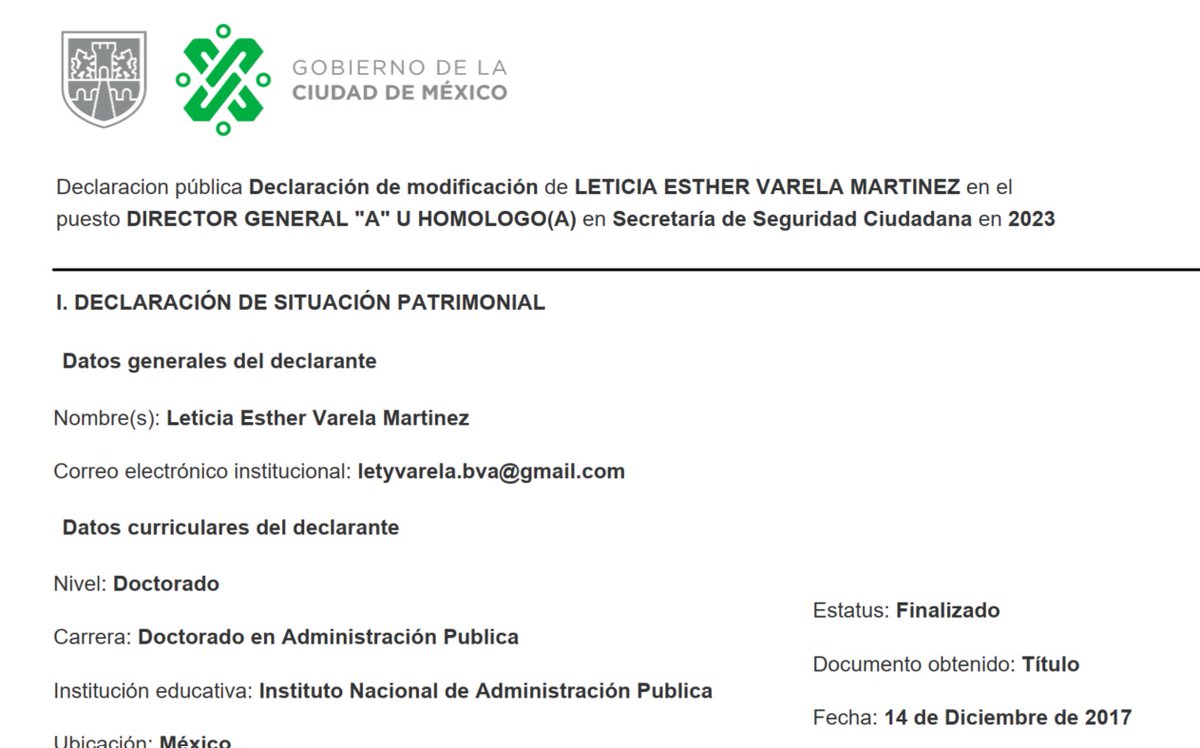 LuisMendozaBJ's tweet photo. .@LetyVarela miente con descaro en el #DebateChilango Aquí están las pruebas de las casas  y el auto de más de 1 millón de pesos que ella misma puso en su declaración patrimonial del Gobierno de la Ciudad de México. 

#LetyMiente y desaparece casas, autos, departamentos y perros #DóndeEstáCanuto

Esto lo pueden constatar en la página https://t.co/hgskNCBjlu