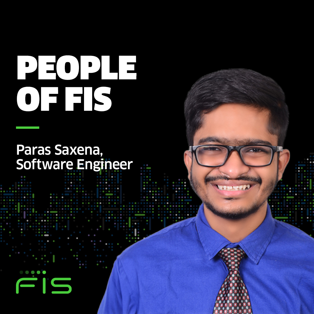 FISDevs's tweet photo. “FIS has given me a plethora of opportunities to kick-start my professional career as a fresher," says Paras Saxena, Software Engineer.
Read more about Paras’s journey with FIS here: https://t.co/o267bNMsiu

#PeopleofFIS #AreYouFIS #WeAreFIS #FISProud https://t.co/jGYdGiDYYl