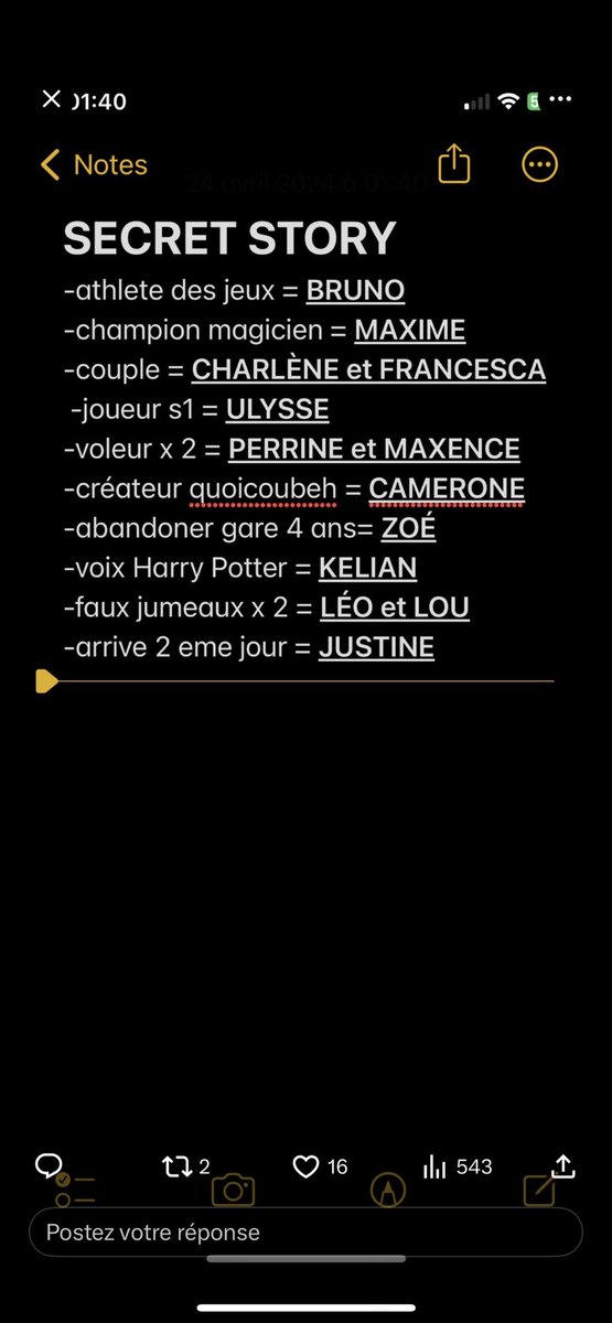 BAymarielle's tweet photo. @dreezy_a On tient un truc là https://t.co/6Q1ifOGoAJ