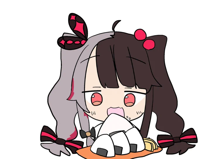 #れなの鳥っくあーと ぱくぱく 