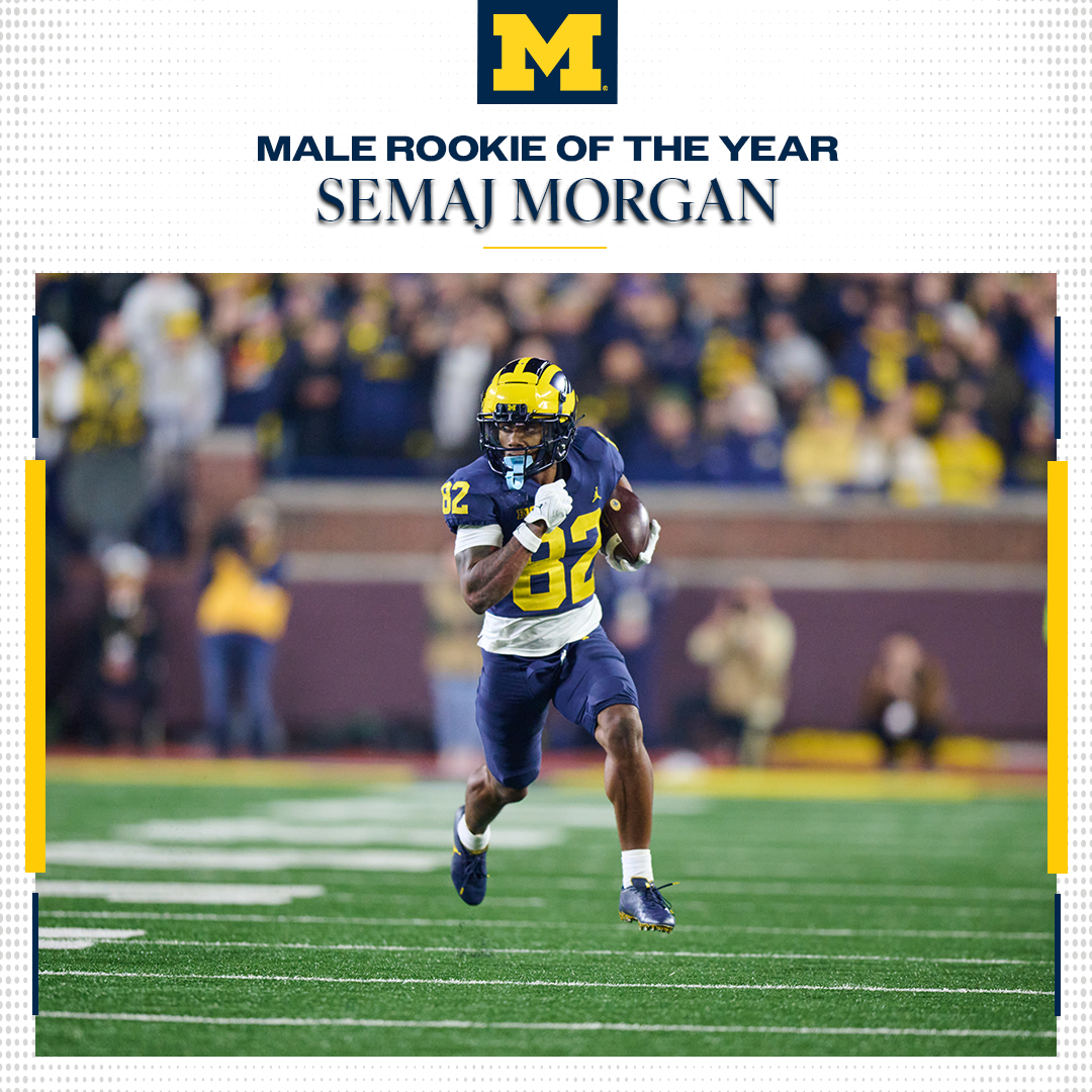 And The Maizie goes to... 〽️ Best Fall Male Athlete (@jjmccarthy09) 〽️ Male Rookie of the Year (@1dubshow) #GoBlue