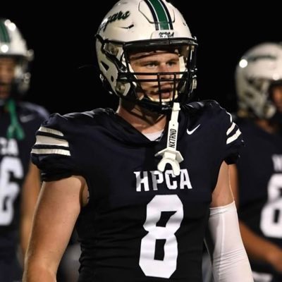 🚨Attention College Coaches🚨 @CampbellT_2024 is a DAWG that is a Captain 🫡 and worker! 💪 Tall ✅ 6’0” BIG ✅ 215 lbs Quick ✅ 4.9 Forty (Laser Time) Strong ✅ 1200 Pound Club Smart ✅ 4.8 GPA Proven ✅ 3 Year Starter #RecruitHPCA