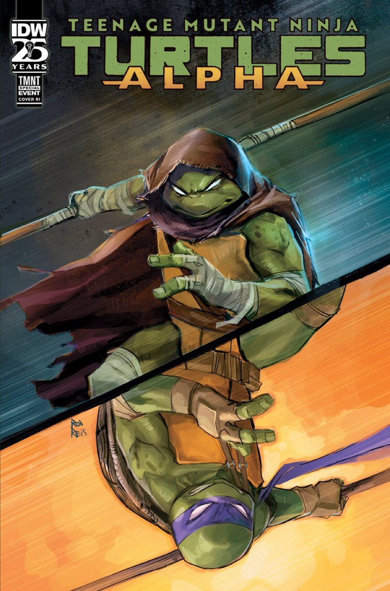 Teenage Mutant Ninja Turtles: Alpha Variant Cover,