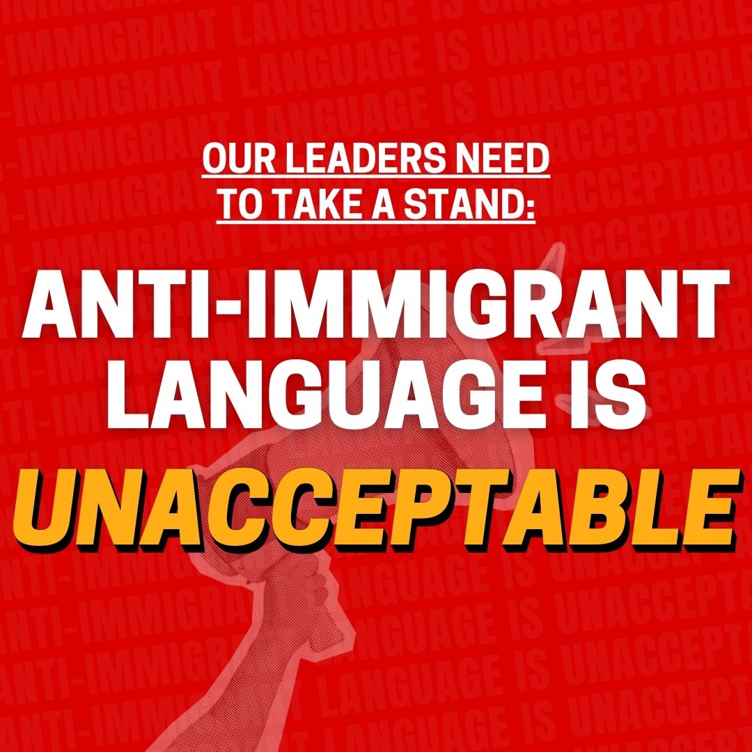Immigrants contribute to our country and our communities; they create jobs and pay taxes. Congressional leaders cannot stand by when dehumanizing language is used. #RespectImmigrants

Read the full letter👉bit.ly/4aGI05U