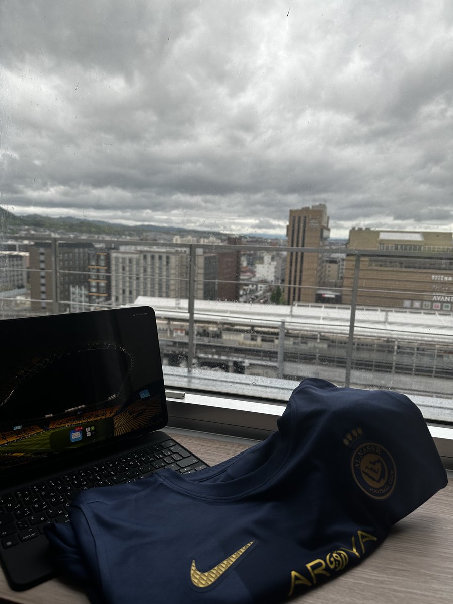 NandijaniV's tweet photo. From #kyoto 

I love you @AlNassrFC 💛💙 https://t.co/lSojnc0JJR