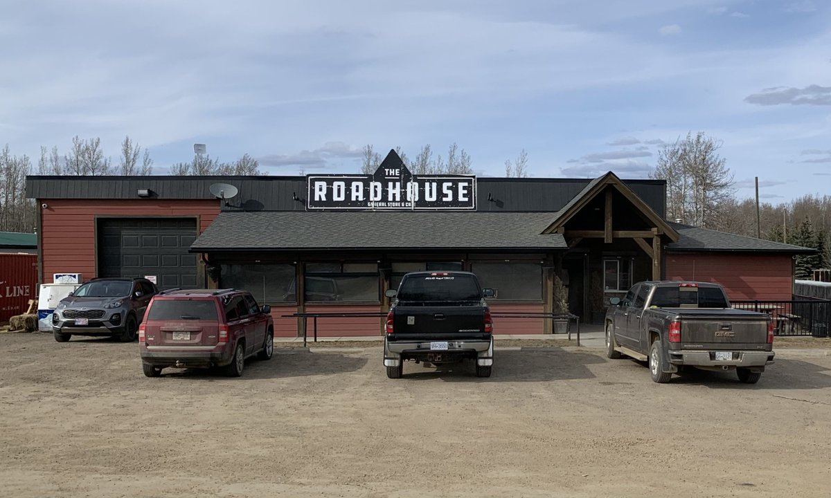 Let it roll, baby, roll, let it roll, all night long... If you've ever been out west of Dawson Creek on your way to Chetwynd, then you probably know about this place. One of the best damn places I've ate at while working on the road. And no, Patrick Swayze does not work here.