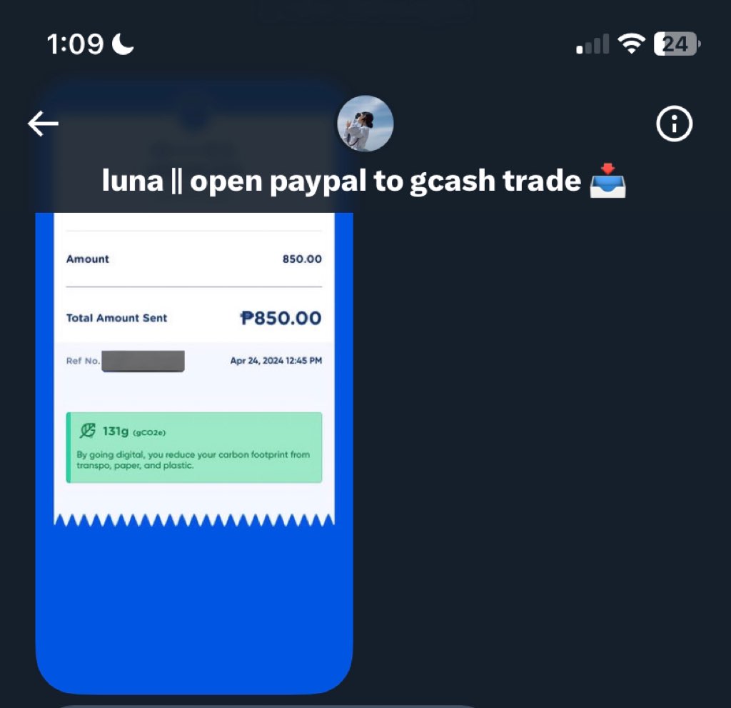 another another fast and smooth transaction! thank you so much <a href="/lunatradesx/">luna || open paypal to gcash trade 📥</a> #lunatradesx