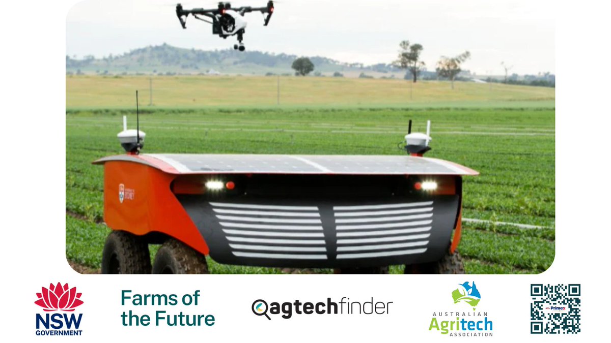 The Australian Centre of Robotics, UNSYD, joins @primexaus Agtech Alley, May 16-18. On display will be a new breed of robots set to revolutionise farming practices bit.ly/48S7MlV @AusAgritech @agtechfinder