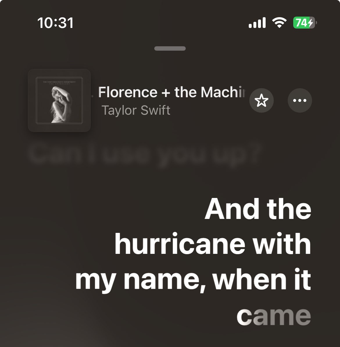 I personally really relate to this lyric