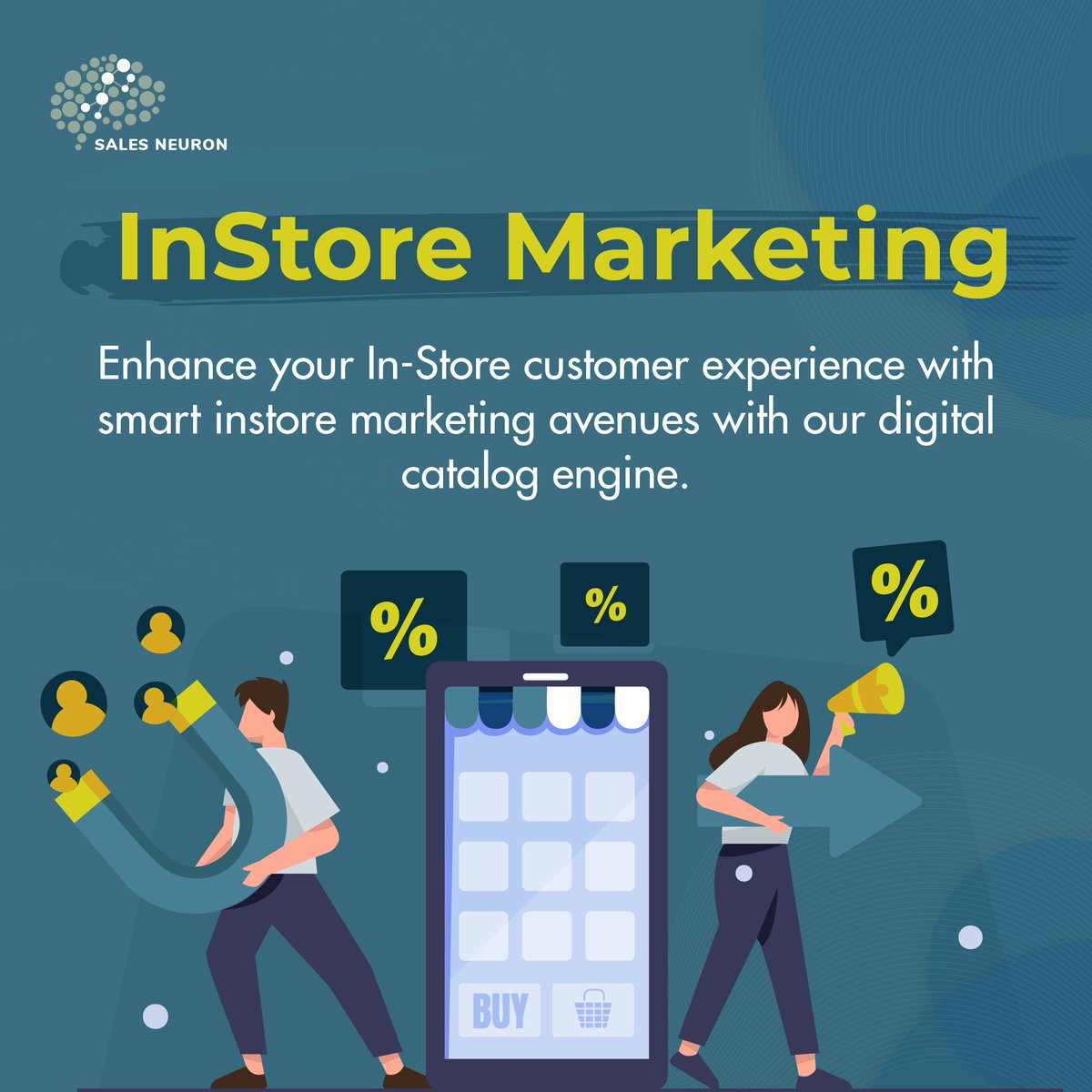 salesneuron's tweet image. Enhance in-store experiences with targeted promotional activations driving sales and loyalty.

#InStoreExperiences #TargetedPromotions #SalesActivation