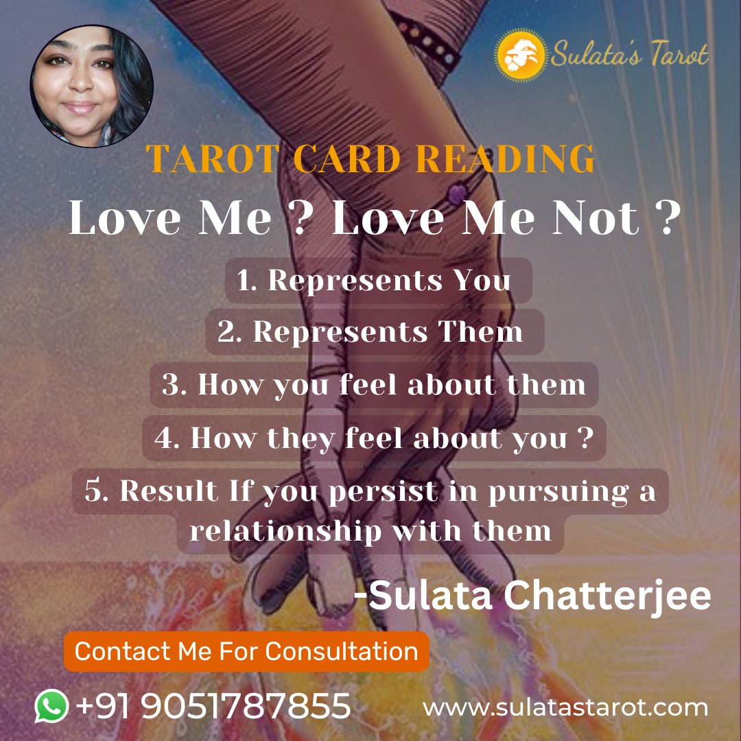 Love Me ? Love Me Not ? Tarot Card Reading 

♥️ like the Post
🍀 Follow my page for good luck contents
🔮 Dm for Personal Reading session

#facereading #personalreading #relationship #growth #tarotreels #divineconnection #generalreading #relationship #love #truelove