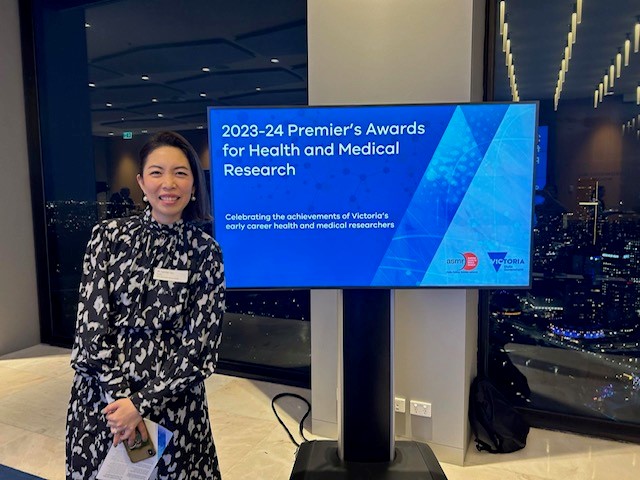 Congratulations to Dr Lavinia Tan - one of 3 finalist in the clinical research category of the Premier’s Awards for Health & Medical Research. Lavinia is a medical oncologist within the lung tumour stream & is dedicated to understanding genomic evolution and treatment resistance.