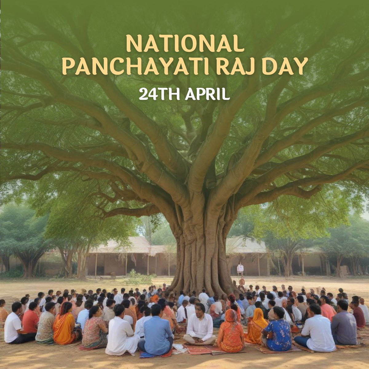 Warm wishes to the Panchayat representatives and stakeholders a very happy National Panchayati Raj Day. 
#PNRD