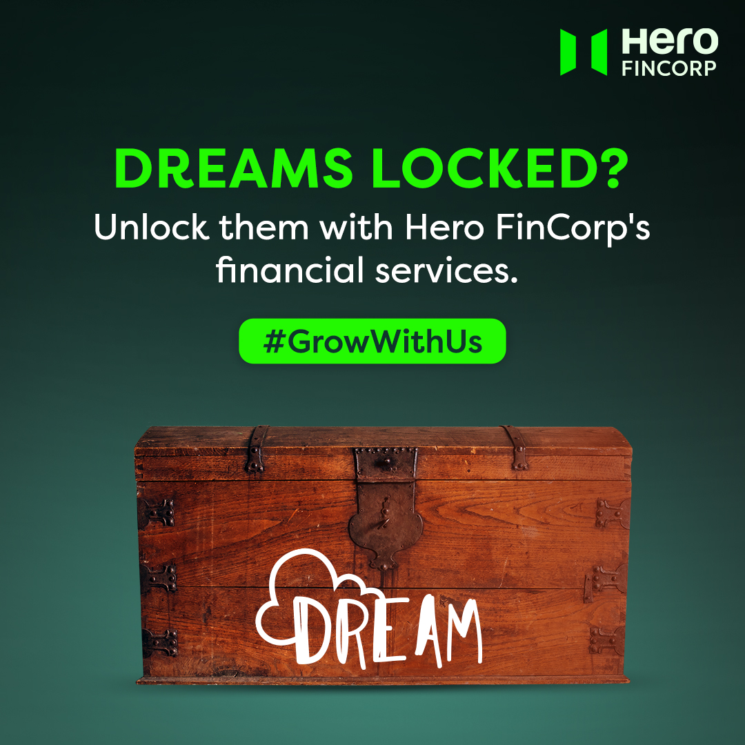 Hero FinCorp: Where dreams get the key to success! 🔑 Avail our financial services and #GrowWithUs Download the app now: hiplapp.onelink.me/7jZY/clmn0rt4 #HeroFinCorp #AccomplishDreams #FinancialServices #InstantPersonalLoan #QuickLoan