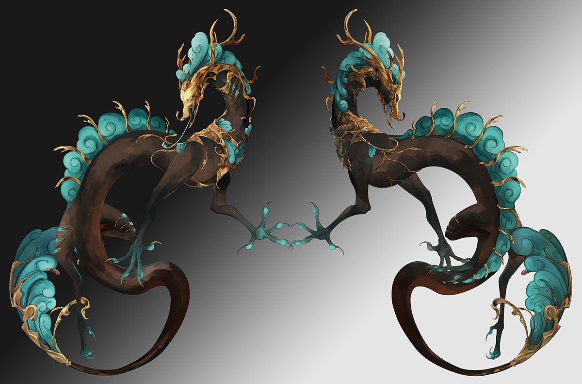 Sylvamarrow
New Dragon Spirit in D.S. 2
 #WishlistWednesday #conceptart #Dragons #dragonart #indiedev
