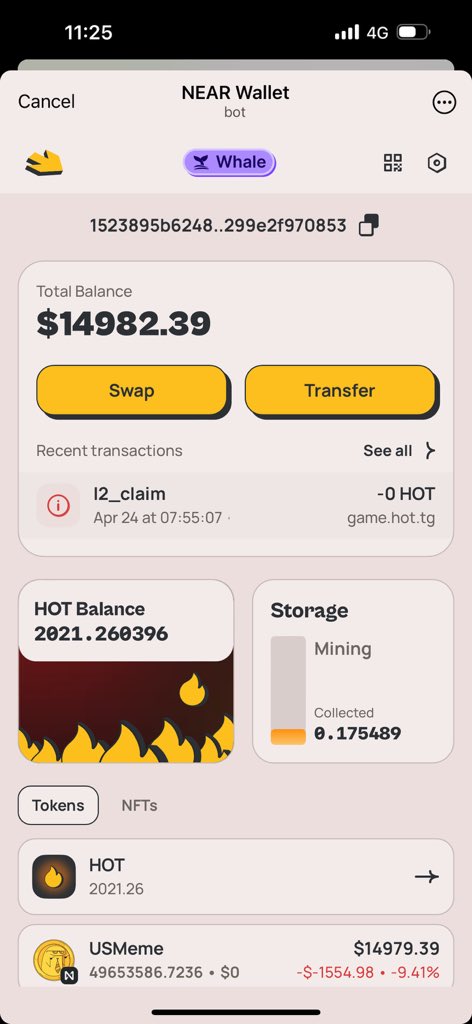 🔥Lên kèo hứng nước mưa cho anh em đây
Mình sẽ dành ra 500 $HOT airdrop cho 10 anh em may mắn nhất sau khi kèo đào HOT kết thúc.

Thể lệ cuộc chơi như sau: 
- Bước 1: Follow mình và bật nhận thông báo.
- Bước 2: Share post này kèm theo comment địa chỉ ví HOT và 2