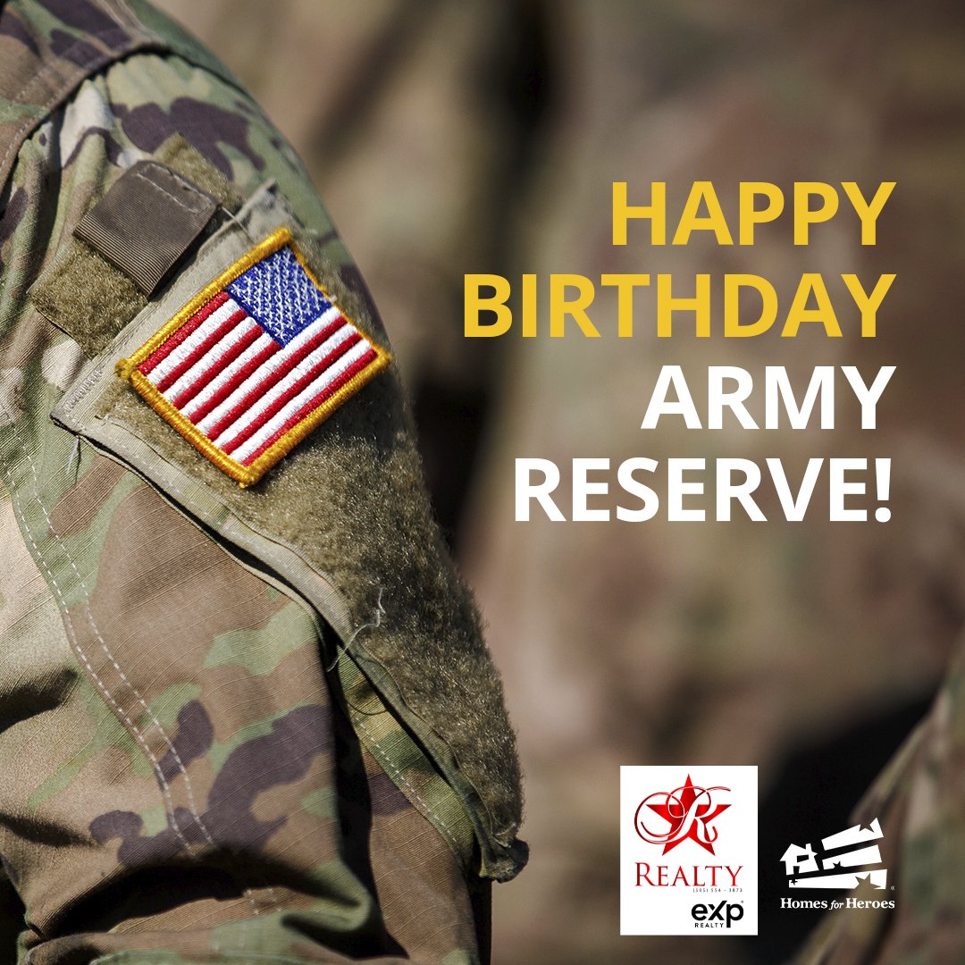 Saluting the strength and resilience of our nation's defenders! 🎖️ 𝑯𝒂𝒑𝒑𝒚 𝑩𝒊𝒓𝒕𝒉𝒅𝒂𝒚 𝒕𝒐 𝒕𝒉𝒆 𝑨𝒓𝒎𝒚 𝑹𝒆𝒔𝒆𝒓𝒗𝒆! 🎉 

#ArmyReserveBirthday #ServingWithPride #HomesforHeroes