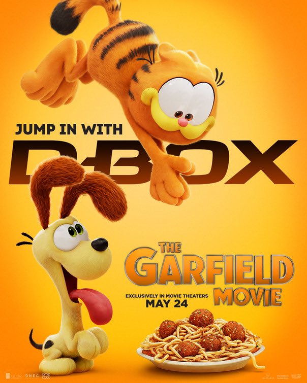 New poster for #TheGarfieldMovie In theatres on 24th May!