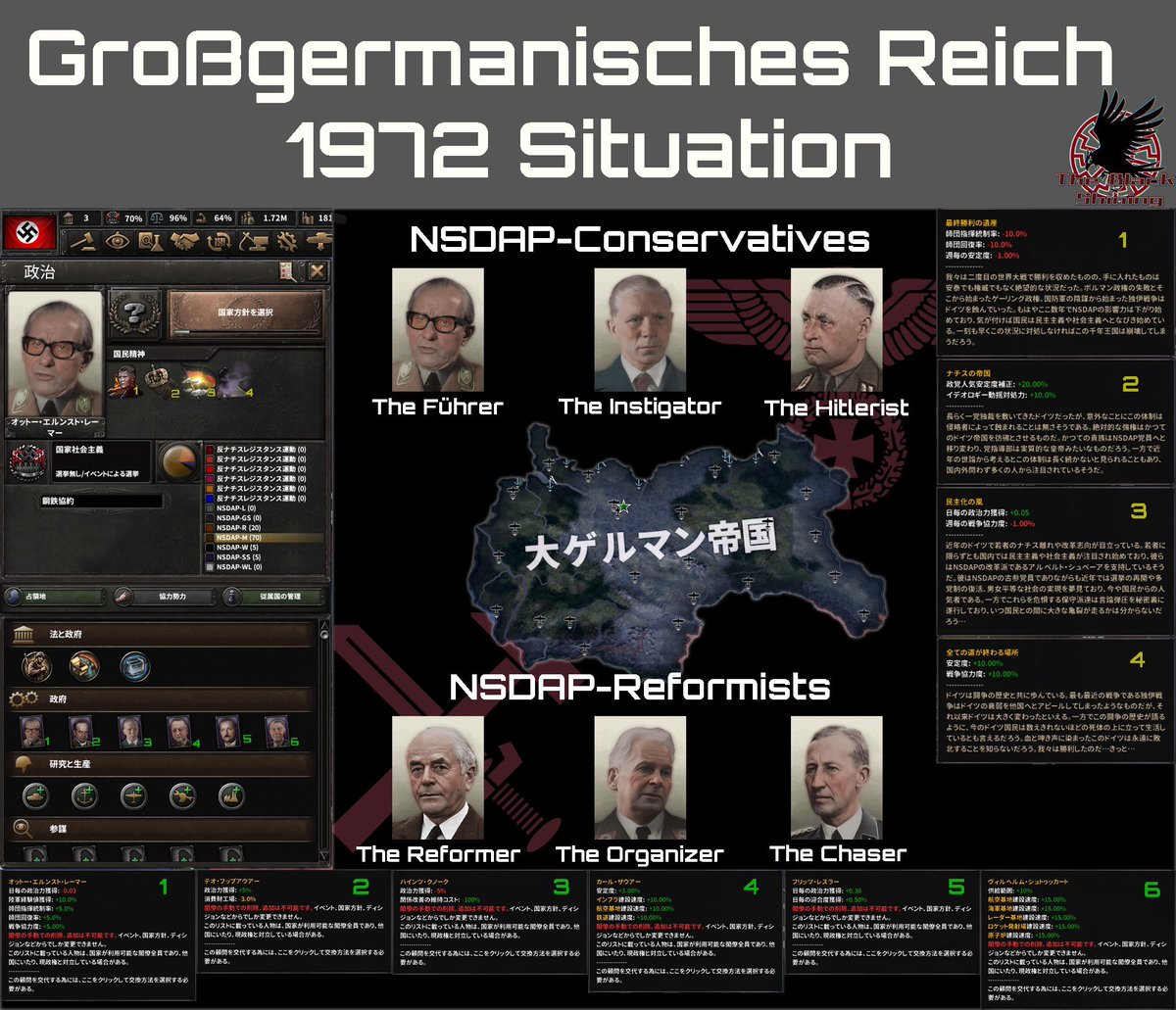 black_shining_l's tweet photo. #hoi4  #TBSmod https://t.co/lOj9gUIBD7
The Black Shining MODは大国のシナリオを制作して頂ける方を探しています！
興味がありましたら下記のサーバーリンクから入ってくれるとありがたいです！
シナリオ募集国家は以下の通り
満州、中華民国、ソビエト社会主義共和国連邦、フランス共和国 https://t.co/KyRa4mjEgO
