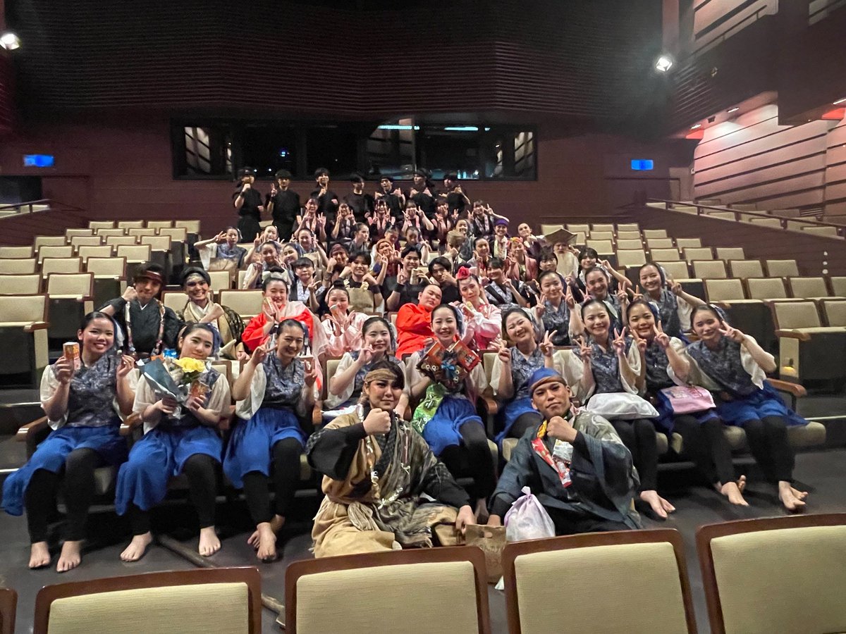 KaNa2017th's tweet photo. かっちんカナーをご観覧いただき、
誠にありがとうございます😊
無事に5回公演を終えることができました！

阿麻和利の公演とは違い、高校生の先輩方が少ない環境で、悩むことも沢山ありましたが、最後までやり遂げるました👏

皆様の温かいご支援、ありがとうございます😊‼️ https://t.co/gERGUGfGRP