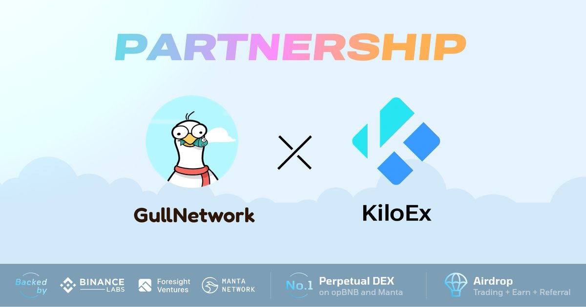 Thrilled to share our partnership with @GullNetwork, powered by @MantaNetwork, a user-friendly native DEX revolutionizing DeFi.