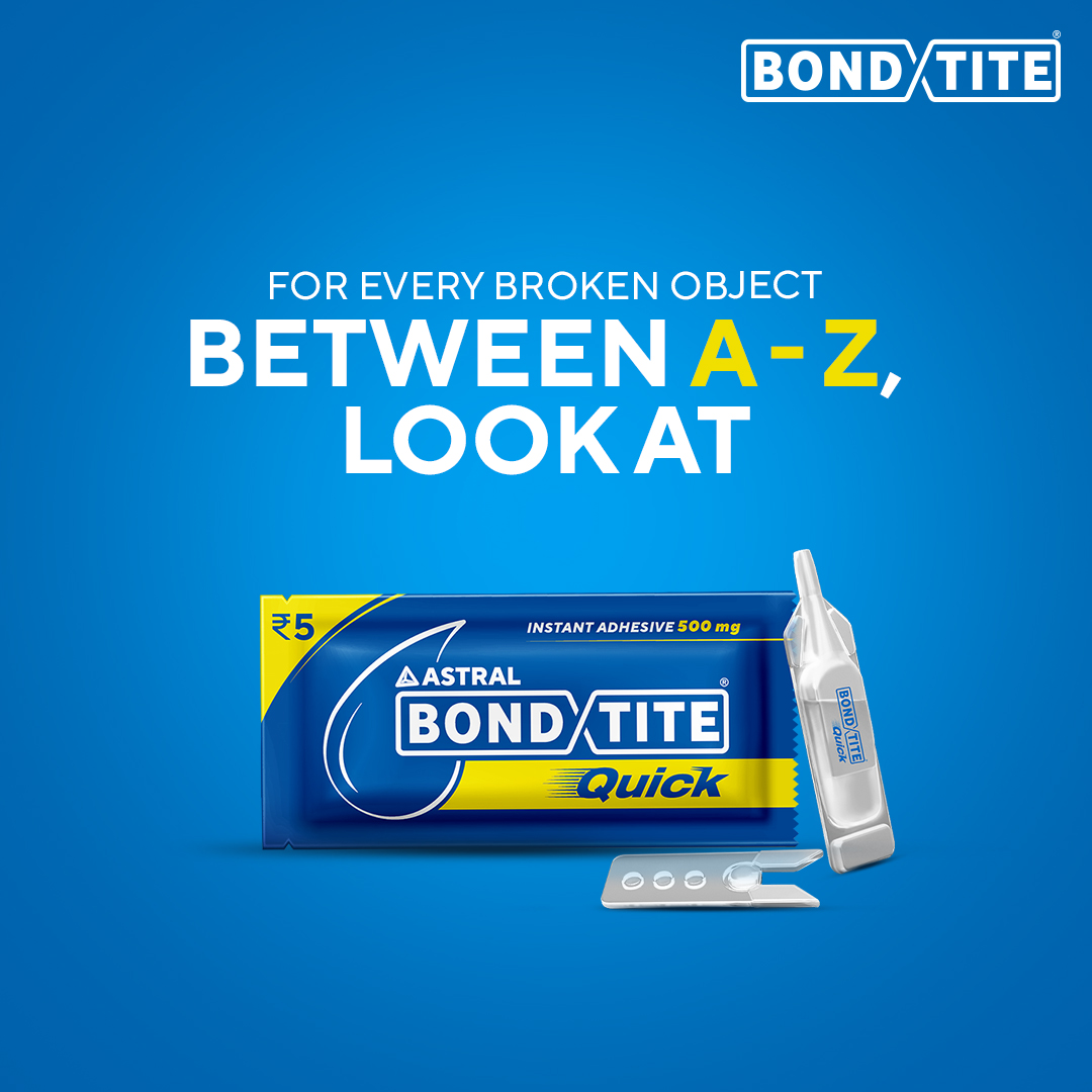 Hit 'Backspace' in real life with 'Bondtite Quick'.

#Astral #AstralAdhesives #Adhesives #Bondtite #JodeEkDumQuickandTight #BTQuick #TopicalSpot #KeyboardTrend