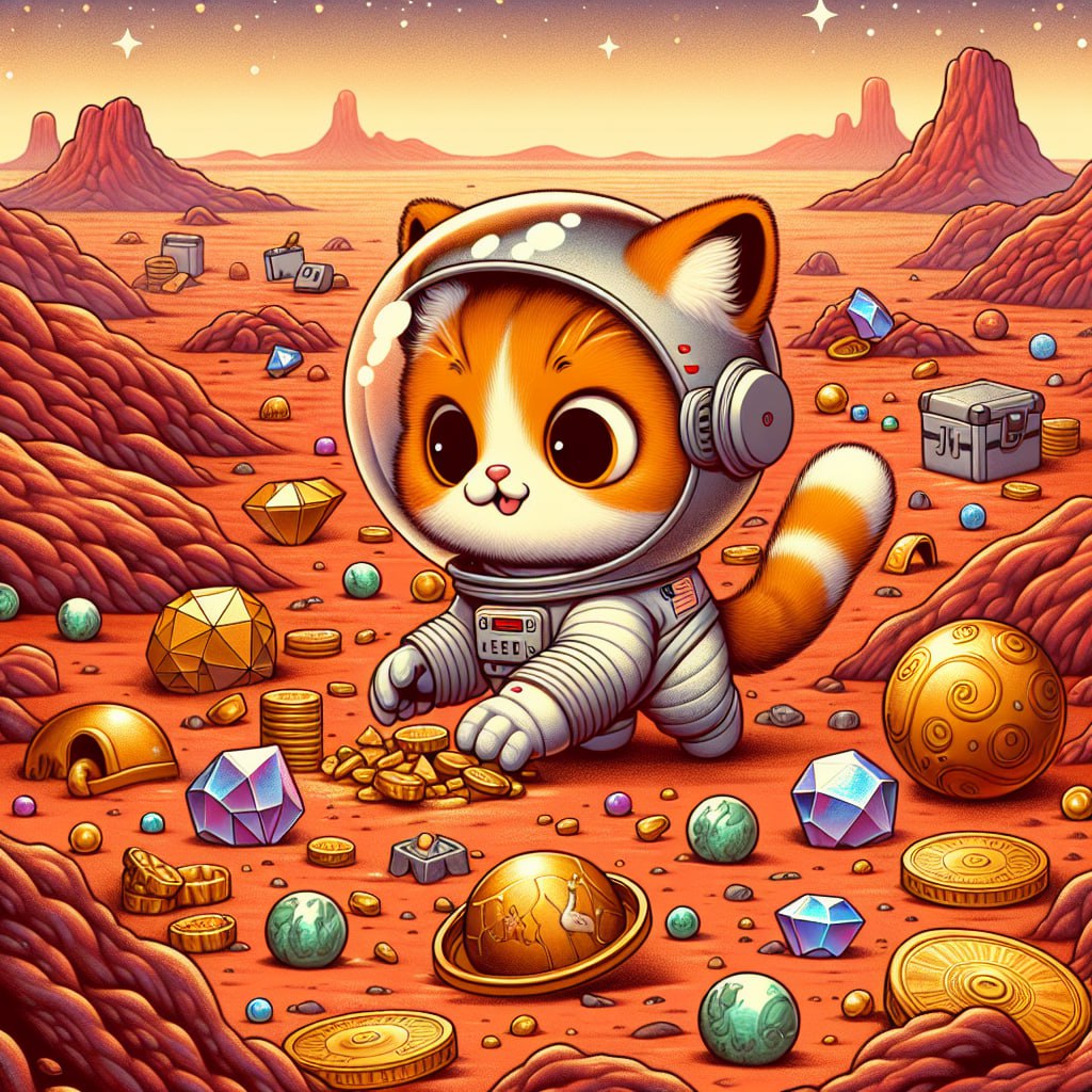 MarsMeower's tweet photo. 🚀🐱 Explore the red planet with your furry friend! MarsMeower makes every adventure possible. #MarsAdventure https://t.co/6Olj4eTng5