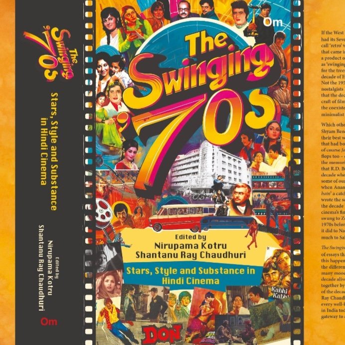 Tum log mujhe dhoond rahe ho aur main ... 'The Swinging '70s'. An anthology of delightful essays of Bollywood of 1970s by well known film historians, edited by @nirupamakotru & @film_worm takes you to that decade! Pre order here & board the time machine! amzn.in/d/i2fGTTx