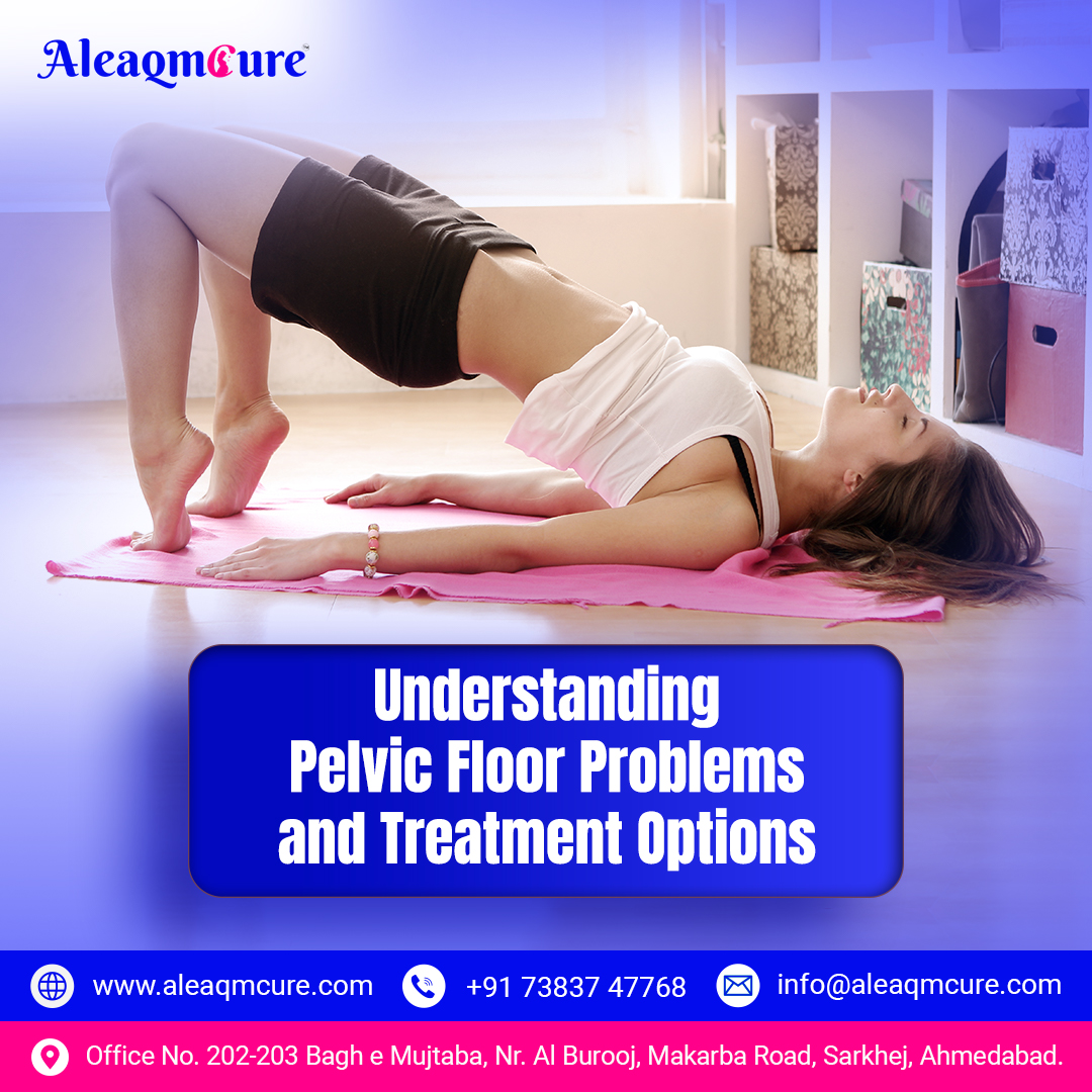 Have you heard of your #PelvicFloor? Many #women experience issues like #leakage or #pain down there, but you don't have to suffer in silence. 
Let's #break the silence!

DM us or call +917383747768.
Visit: aleaqmcure.com