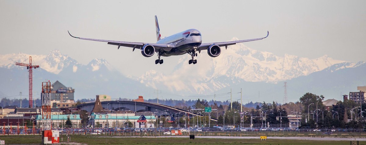 One more from the #Speedbird sequence 😎 #Speedbird85 #Speedbird5VY #A350 @yvrairport